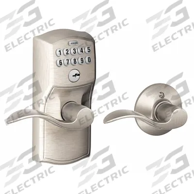 SCHLAGE RESIDENTIAL Electronic Keyless Lock: Keypad - Electronic Keyless Access Locksets
