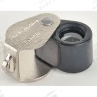 BAUSCH & LOMB Hastings Triplet Magnifier: 20X, 0.5 in/1.3 cm Focal Distance, 8.3 mm Lens Dia (MPN 81-61-81). Key specifications — attr1183285: 0.5 in; attr1183286: 8.3 mm; attr1183287: 80D; attr1183296: BAUSCH & LOMB; attr1183291: Hastings Triplet Magnifier.