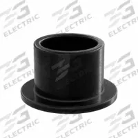 OILITE Flanged Sleeve Bearing: Vespel SP-21, 1/2 in Bore, 5/8 in OD, 1/2 in Overall Lg, Black (MPN VSPF-0809.5-04B). Key specifications — Brand: OILITE; Color: Black.