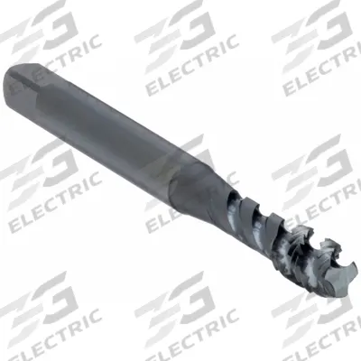 OSG Spiral Flute Tap: #10-24 UNC, H2 / 2B-3B, 3 Flute - Spiral-Flute Taps for Steel & Stainless Steel