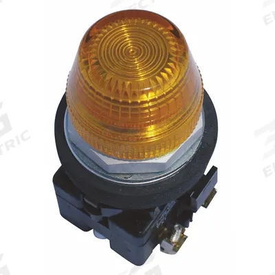 EATON Pilot Light: 30 mm Panel Mounting Size, Yellow, LED - LED Pilot-Lights