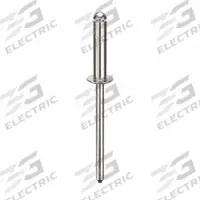 Blind Rivet,1 39/40" L,0.156" dia,PK500: Inch, 1 31/32 in Overall Lg, 43/64 in Body Lg, Dome, 500 PK (MPN U34121.015.0058). Key specifications — Brand: APPROVED VENDOR.