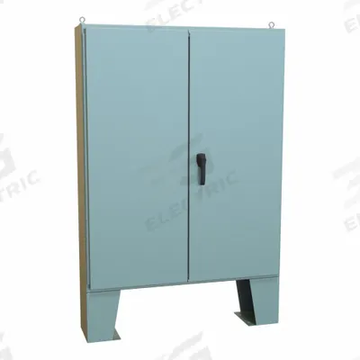 HAMMOND Electrical Enclosure: Steel, 60 in x 48 in x 11 in, NEMA 12, w/Panel, Solid Cover - Steel Dust-Tight Enclosures