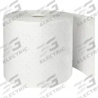 BRADY SPC ABSORBENTS Sorbent Roll: Polypropylene, White, 150 ft Roll Lg, 15 in Roll Wd (MPN OP315P). Key specifications — Brand: BRADY SPC ABSORBENTS; Material: Polypropylene.