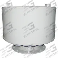SOLBERG Filter Silencer: 10 in Flange Inlet Size, 3,300 cfm, 23 in Overall Ht, 28.5 in Outside Dia (MPN FS-385P-1000F). Key specifications — attr60071: FS-385P-1000F; attr60074: SOLBERG.