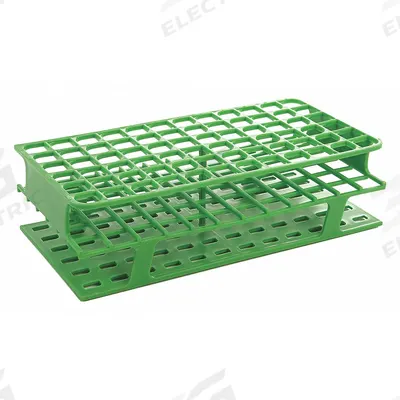 HEATHROW SCIENTIFIC Tube Rack: 2 7/8 in Overall Wd, 10 in Overall Ht, 5 in Overall Lg, Polypropylene - Lab Storage Racks
