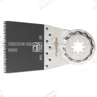 FEIN Oscillating Tool Blade: 2 in Blade Wd, 3 13/16 in Overall Lg, Precision Cutting, Bi-Metal, Wood (MPN 63502232260). Key specifications — attr1097473: Wood; attr1097476: FEIN; attr1097456: Precision Cutting.