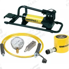 ENERPAC Ram and Pump Set: 30 ton Cylinder Nominal Capacity, 2 7/16 in Cylinder Stroke, P392FP (MPN SCL302FP). Key specifications — attr96781: HC7206; attr96779: Mfr. No. RCS302; attr96780: P392FP; attr98877: ENERPAC.