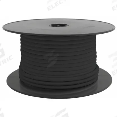 APPROVED VENDOR Primary Automotive Wire: SXL, 100 ft, 1 Conductor, 16 AWG, Black - XLPE-Insulated Heavy Duty Primary Wires