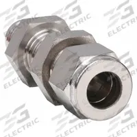 PARKER Compression Fitting Adapter: 1/2 in OD x 1/2 in OD Fitting Size, Flared x Compression (MPN 8XASC8-316). Key specifications — Series: A-LOK; Compatible Fitting Brands: Parker A-LOK; Brand: PARKER.
