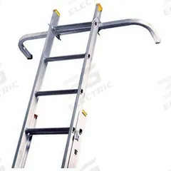 LOUISVILLE LADDER Ladder Accessories: For Extension Ladders, 12.5 in Overall Lg, Aluminum/Rubber (MPN LP-2200-00). Key specifications — Brand: LOUISVILLE LADDER; Compatible Ladder Type: Extension Ladders; Material: Aluminum.