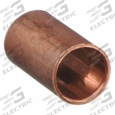STREAMLINE Sweat Fitting Coupling: 3/8 in CTS x 3/8 in CTS, Cup x Cup - Wrot Copper Tube Fittings