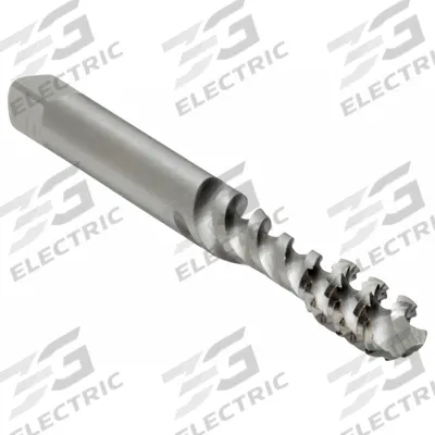 WIDIA GTD Spiral Flute Tap: 1/4"-20 UNC, H3 / 3B, 3 Flute, Bottoming Chamfer - Spiral-Flute Taps for Aluminum