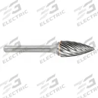 SGS PRO Carbide Bur: Pointed-End Tree, SG-3, Inox Cut, 3/8" x 3/4" Head, 1/4" Shank (MPN 19179). Key specifications — Trade Number: SG-3; Brand: SGS PRO.