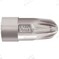 EXAIR Air Gun Nozzle: For 1909SS, Stainless Steel, 1 3/4 in Extension Lg, OSHA Pressure Compliant (MPN 1100SS). Key specifications — attr66384: Wide; attr66393: Stainless Steel; attr66401: Yes.