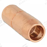 MILLER ELECTRIC Nozzle: M-Series, 5/8 in, Conical, Flush, Copper (MPN 169726). Key specifications — Insulation Type: Self-Insulated; Duty Rating: Standard Duty; Nozzle to Tip Relationship: Flush; For Contact Tip Series: M-Series; Manufacturer Part Number: 169726; Brand: MILLER ELECTRIC.