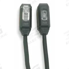 OMRON Photoelectric Sensor Set: Non-Terminated Cable, 12-24V DC, NPN (MPN E3T-ST12). Key specifications — DC Supply Voltage Rating: 12-24V DC; Brand: OMRON.