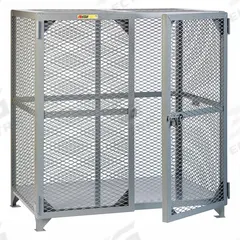 LITTLE GIANT Bulk Storage Locker: 49 in x 27 in x 52 in, 1 Tiers, 1 Units Wide, Padlock Hasp (MPN SCN-2448-NC). Key specifications — Panels Included: (2) Doors; Brand: LITTLE GIANT.