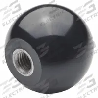 JW WINCO Ball Knobs: Ball, Plastic w/ Steel Thread, M8 Thread, 12 mm Thread Lg, 32 mm Dia (MPN 319-KU-32-M8-E). Key specifications — Brand: JW WINCO.