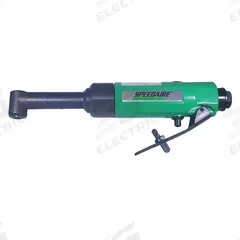 SPEEDAIRE Air-Powered Drill: 1/4 in Chuck, 2,700 RPM, 0.4 hp, Threaded, 29/32 in Right Angle Lg (MPN 45YY28). Key specifications — attr1320665: SPEEDAIRE.