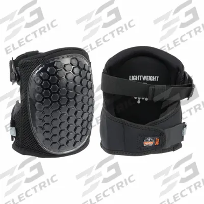 PROFLEX BY ERGODYNE Knee Pad: Universal, 2 Straps, Clip/Hook-and-Loop - Non-Slip Knee Pads