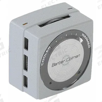 SCHNEIDER Temperature Control Unit: 65° to 85°F, 3 Pipes - Dual-Temperature Thermostats