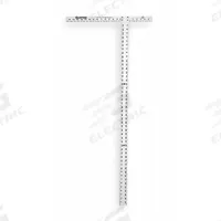 JOHNSON LEVEL Drywall T-Square: 22 in Base Lg, 22 in, 48 in, Clear, Anodized, Aluminum, Inches, SAE (MPN JTS481). Key specifications — attr936134: 1/8 in; attr934763: JOHNSON LEVEL; attr984589: Inch; attr984960: Aluminum.