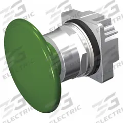 SIEMENS Mushroom Head Push Button: 30 mm, Non-Metallic, Momentary (MPN 52PM9V3). Key specifications — Action: Momentary; Brand: SIEMENS; Series: 52; Push Button Material Type: Non-Metallic.