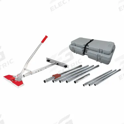 ROBERTS Carpet Stretcher Kit: 18 1/2 in Overall Wd, 40 in Overall Ht, 14 in Clamp Face Wd - Carpet Stretchers
