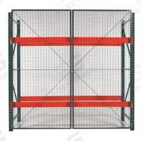 WIRECRAFTERS Door Kit: 1 Bays, 96 in x 1 1/4 in x 144 in, 10 ga, Steel, Powder Coated, Gray (MPN RDH812). Key specifications — attr36337: WIRECRAFTERS; attr37658: Steel; attr37662: (2) Bi-Parting Doors; attr37663: Yes; attr37664: Powder Coated; attr37667: Gray.