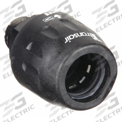 TRANSAIR Push-Fit Adapter Fitting: 1 1/2 in OD x 2 in Pipe Size, Push-to-Connect x MNPT - Polyamide Tube Fittings for Compressed Air Systems