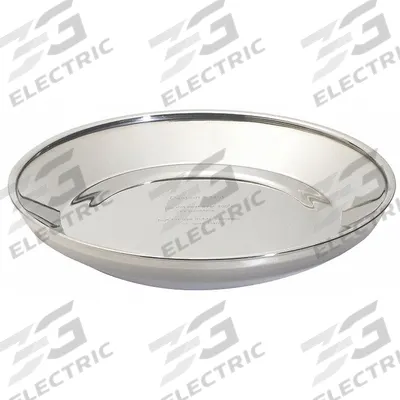 CARLISLE DINEX Insulated Base: Silver, 9 in Dia - Thermal Pellets & Wax Bases