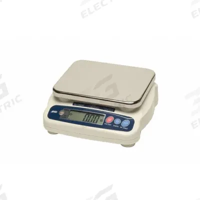 A&D WEIGHING Food Scale: 7 1/2 in Weighing Surface Dp, 9 1/8 in Weighing Surface Wd - Food Scales