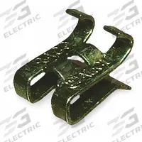 RACO Grounding Clip: Steel, Green (MPN 975). Key specifications — Brand: RACO; Accessory Type: Grounding Clip; Color: Green; Material: Steel.