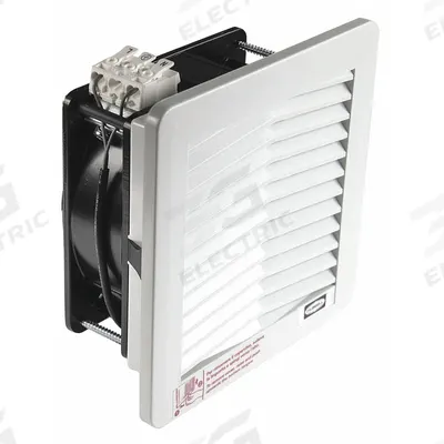 WIEGMANN Axial Fan: 15 cfm Airflow @ 0.000 in SP, 4 11/16 in Ht, 2 9/16 in Dp, Terminals - Standard Square Axial Fans