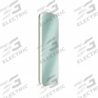 BRADLEY Bathroom Mirror: Rectangular, Glass, 36 in Overall Ht, 18 in Overall Wd, 2 1/4 in Overall Dp (MPN 7B1-5018360). Key specifications — attr1325493: BRADLEY; attr1325471: Glass; attr1348771: White; attr1348774: Front; attr1348772: Round Edge; attr1325491: Yes.