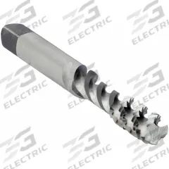 WIDIA GTD Spiral Flute Tap: #5-40 UNC, H2 / 3B, 2 Flute, Bottoming Chamfer, High Speed Steel (MPN 16006)