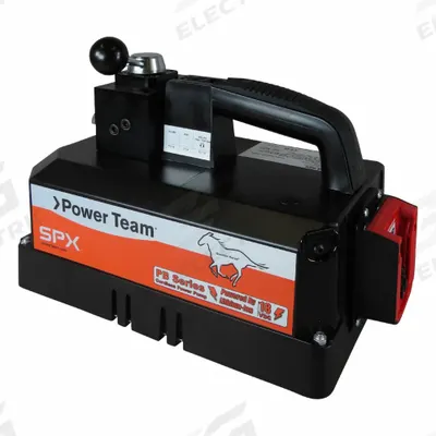 POWER TEAM Battery Pump: 10,000 psi Max. Op Pressure, 200 cu in/min Max. Flow Rate - Cordless Electric Hydraulic Pump Units