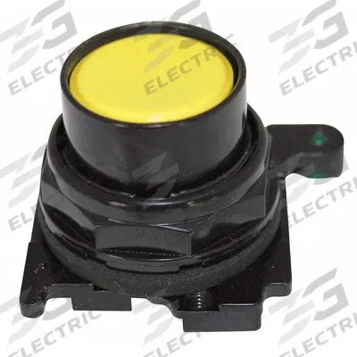 EATON Flush Push Button: 30 mm, Non-Metallic - Flush-Mount Push-Button Operators
