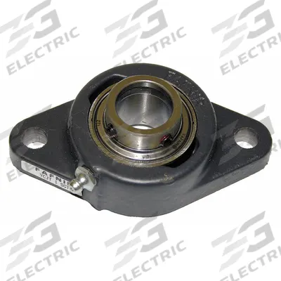 TIMKEN 2 Bolt Flange Bearing: Radial Ball, 1 3/8 in Bore, Cast Iron, Set Screws - General Purpose Flange-Mount Ball Bearings