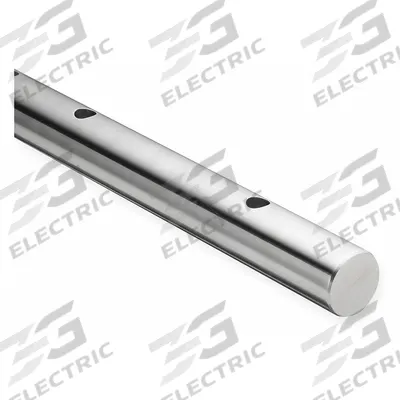 THOMSON Linear Shaft: 1 1/4 in Shaft Dia, 24 in Lg, Unfinished - Pre-Drilled Linear Shafts