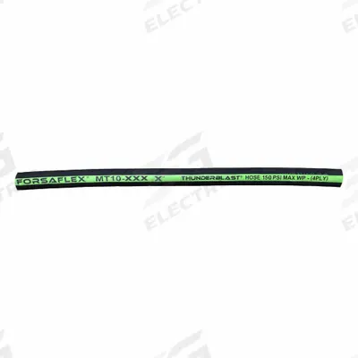 THUNDERBLAST Abrasive Blasting Hose: 1 1/2 in ID, 100 ft Lg, 175 psi - Bulk Single-Line Abrasive Blasting Hoses
