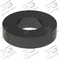 APPROVED VENDOR Spacer: M10 Screw Size, 5 mm Overall Lg, Round, Nylon, Plain, Nylon, 10 PK (MPN 13ME108). Key specifications — Color: Black; Brand: APPROVED VENDOR.