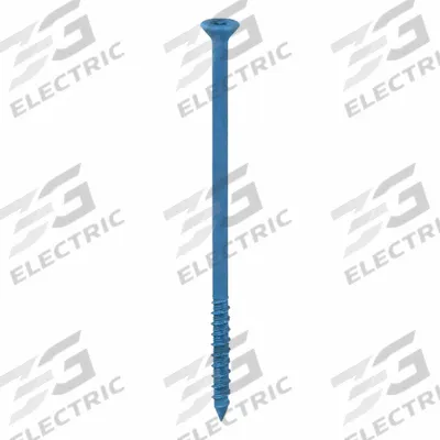 TAPCON Concrete Anchor Screw: 5 in Overall Lg, 1/4 in Dia, Steel, Torx, Flat, Steel - Flat-Head Screw Anchors