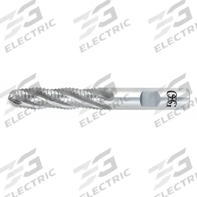 OSG Roughing End Mill: Cobalt, 4 Flute, 5/8" Mill Dia, 2-1/2" LOC, 4-5/8" OAL (MPN 4400700) - General Purpose Cobalt Roughing End Mills