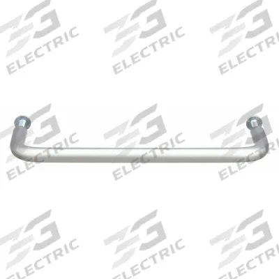 MONROE PMP Pull Handle: Threaded Holes, Aluminum, Silver, #8-32 Screw Size - Standard Pull Handles