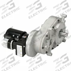 DAYTON AC Gearmotor: Parallel, Single Output Shaft, PSC, TEFC, 1 RPM, 3,000 in-lb Max Torque, CW/CCW (MPN 1LPY6). Key specifications — Inverter Rated: No; Brand: DAYTON; Full Load Current: 1.2/0.63 A.