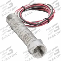 Pressure Transmitter, 60 psi (MPN E2FA5NF0415CFX03F60#). Key specifications — Process Connection Type: NPT; Intrinsically Safe: Not Specified Intrinsically Safe; Housing Material: Stainless Steel; IP Rating: IP66; Electrical Connection: 1/2 in NPT Conduit with Cable; Series: E2F; NEMA Rating: 4X; Output: 1 to 5V DC.