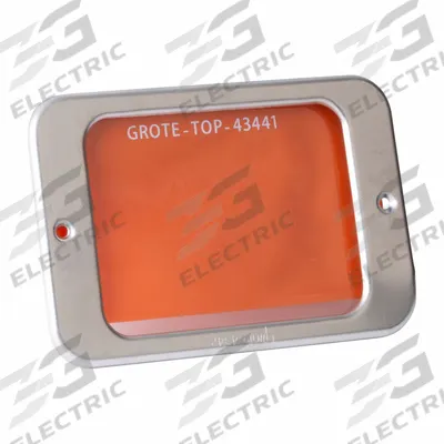 GROTE Permit Holder, Aluminum: Aluminum (Housing)/Vinyl (Holder) - Vehicle Document Holders