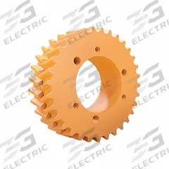 CONTINENTAL Sprocket: Bushed, Quick Detachable, 14 mm Pitch, For 35 mm Belt Wd, 43 Teeth, Composite (MPN 21212248). Key specifications — Brand: CONTINENTAL; For Bushing Size: SK; Sub-brand: Thunderbolt.
